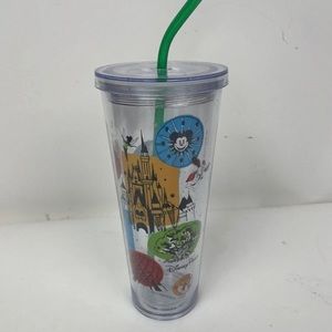 2017 Disney Parks Starbucks Venti 24 oz Cold Tumbler